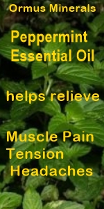 Ormus Minerals - Magnesium Oil Roll On for Muscle Pain with Peppermint Essential Oil